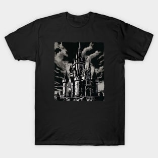 Imposing Gothic Castle T-Shirt